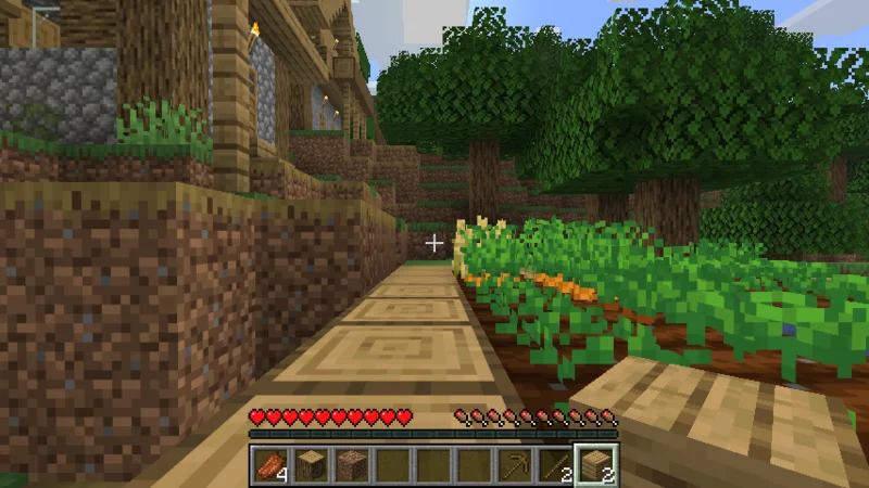 ここをキャンプ地とする！マイクラの村での生活の幕開け｜おじクラシーズン3 #9