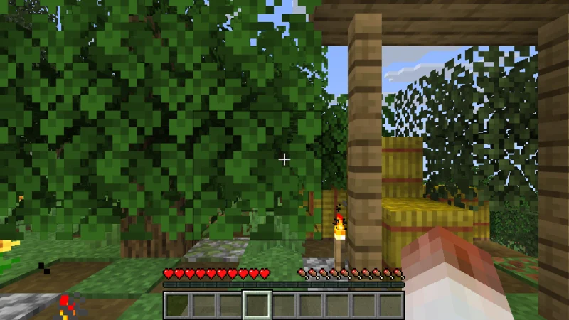 マイクラの村でパン作り！初めて村人さんに会えました｜おじクラシーズン3 #6