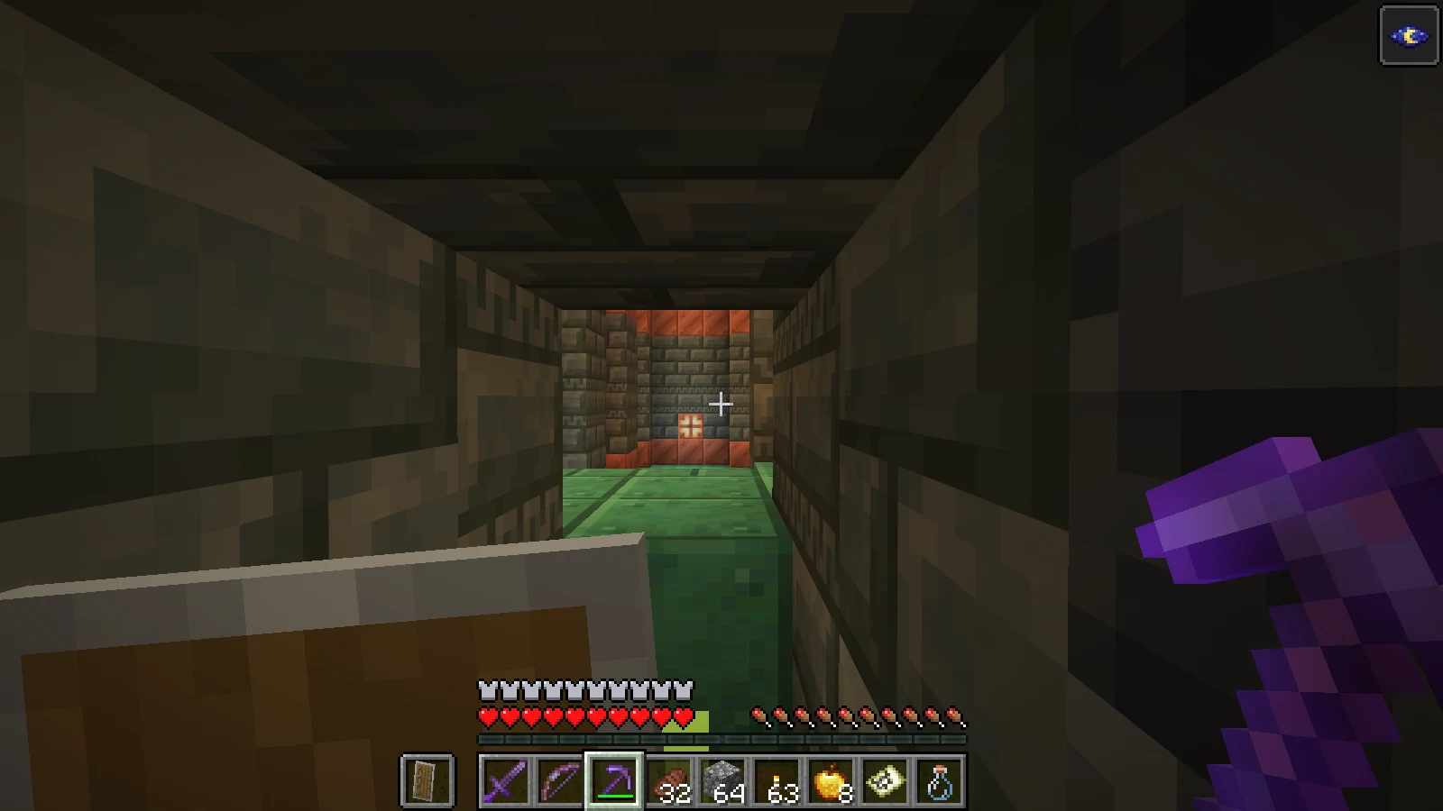 Discovering a large copper and tuff structure beyond the mined rock