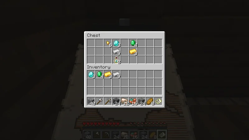 Diamonds and Emeralds found inside a shipwreck chest