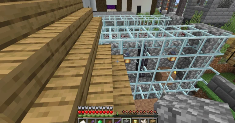 A glass-walled sugar cane harvester beside the cartographer workshop A glass-walled sugar cane harvester beside the cartographer workshop