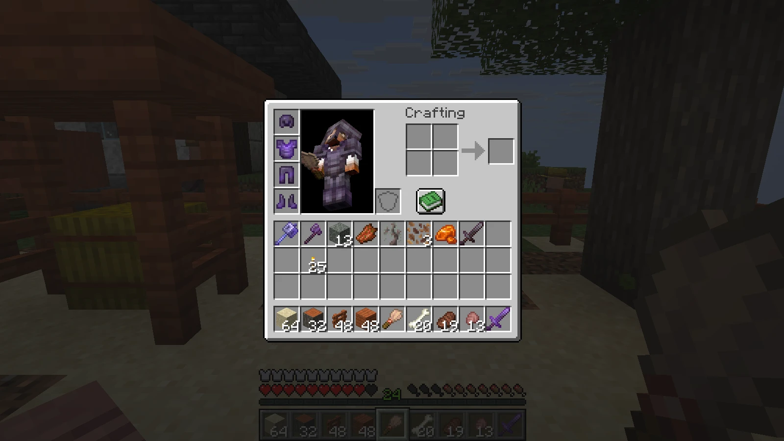 Thirteen Armadillo scutes gathered in the inventory Thirteen Armadillo scutes gathered in the inventory