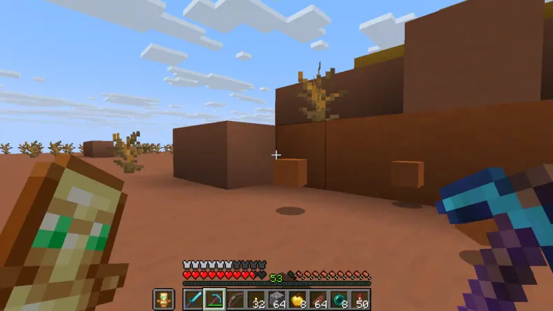 Mining terracotta from an exposed Mesa layer Mining terracotta from an exposed Mesa layer